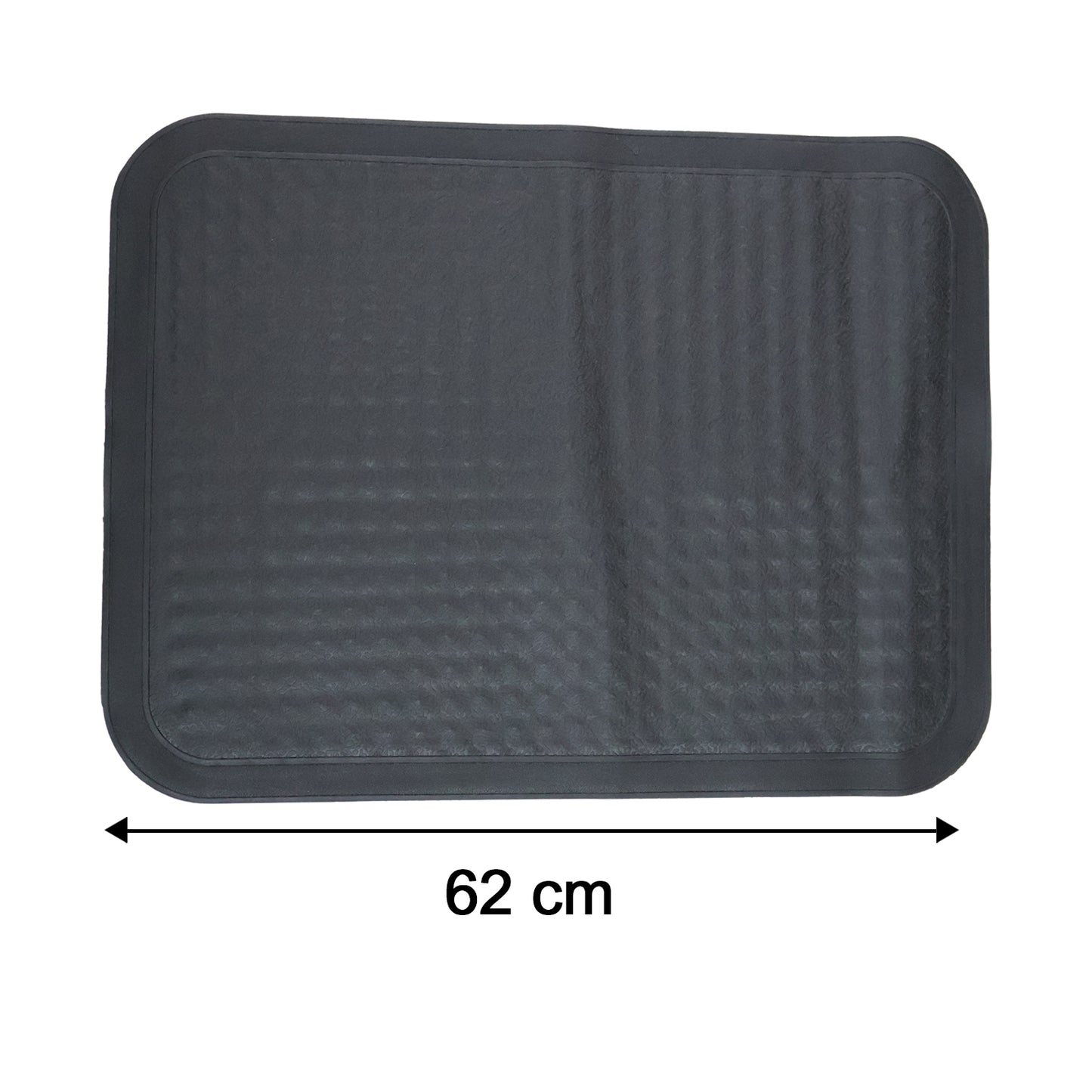 Heavy Duty Anti-Slip Rubber Car Foot Mat Set (4 Pc)
