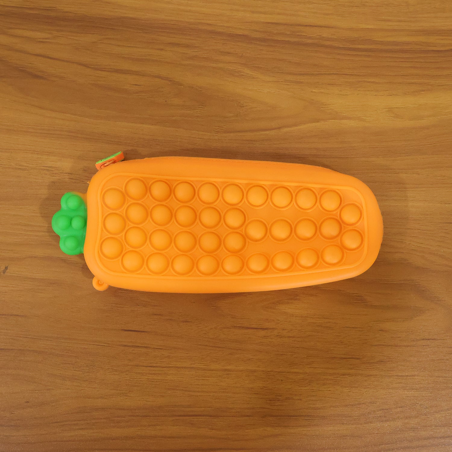Pop It Silicone Pencil Pouch with Zipper – Fun & Functional