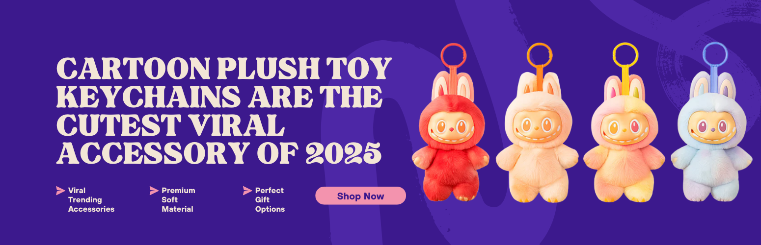 Why Cartoon Plush Toy Keychains Are the Cutest Viral Accessory of 2025
