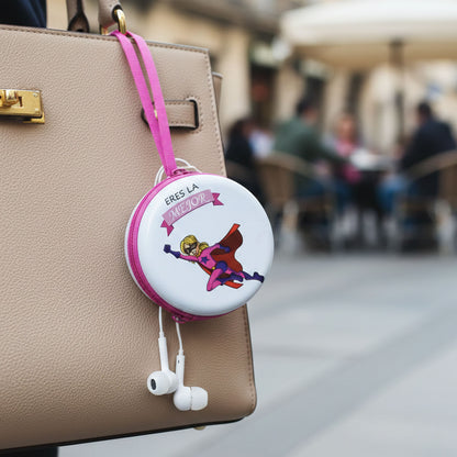 Portable earbud earphones