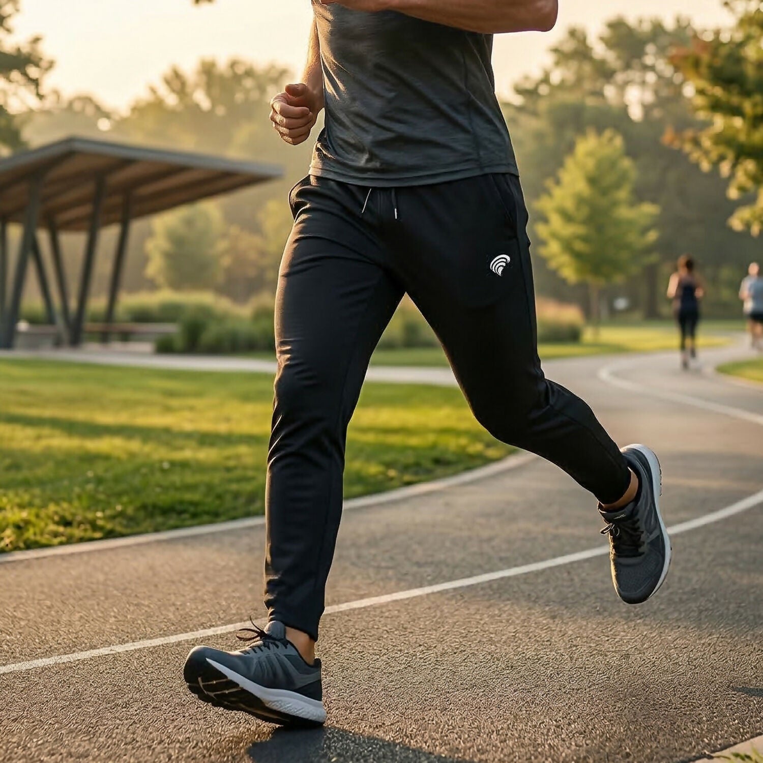 Men’s Premium Stretch Sports Track Pants – Slim Fit Gym & Casual Wear