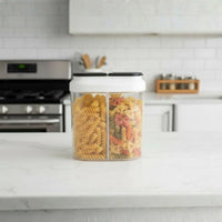 Dual Compartment Airtight Food Storage Container | Kitchen Organizer