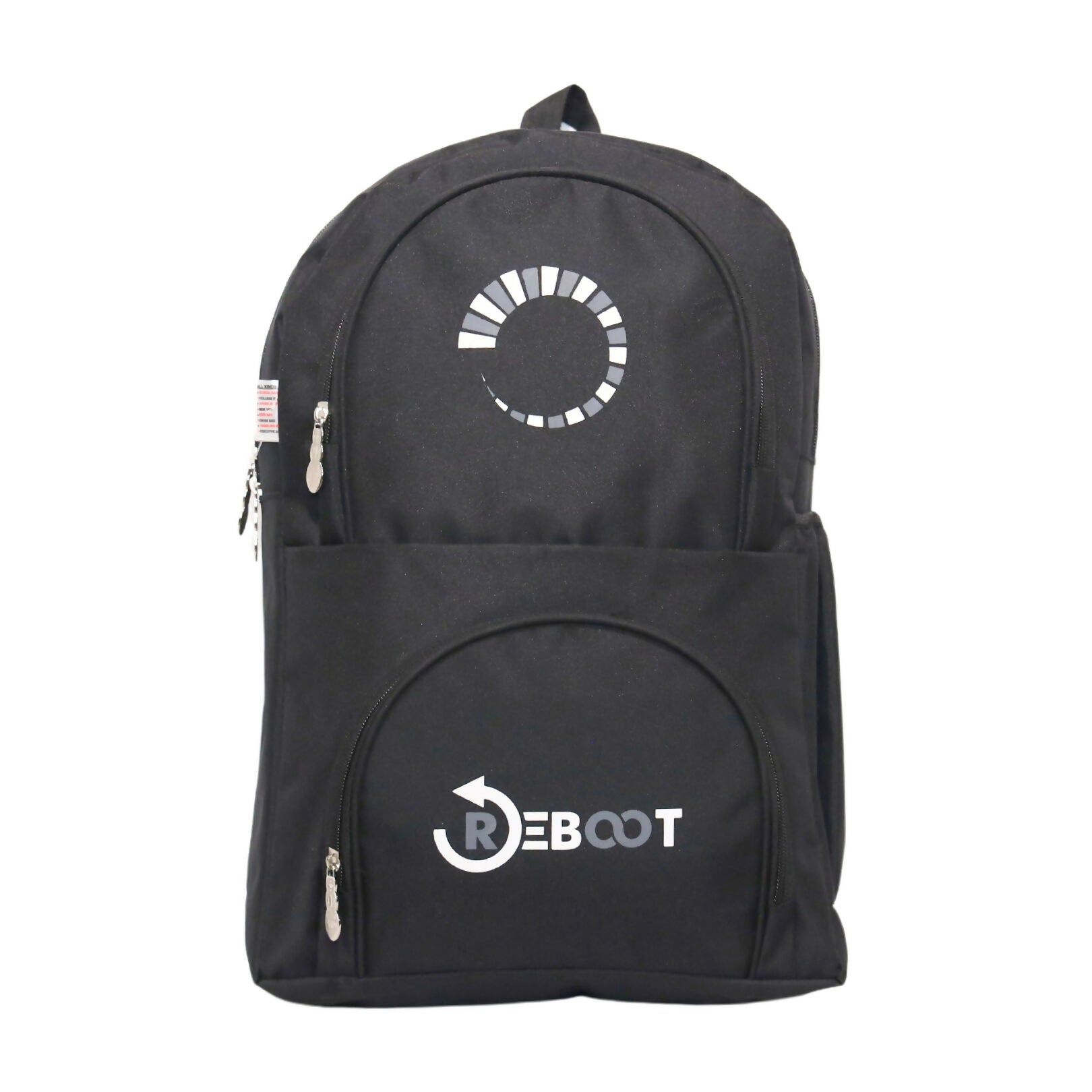 Reboot Multicolor Backpack – Durable Travel Bag with Multiple Compartments, Modern Tech Logo for Work, School & Daily Use