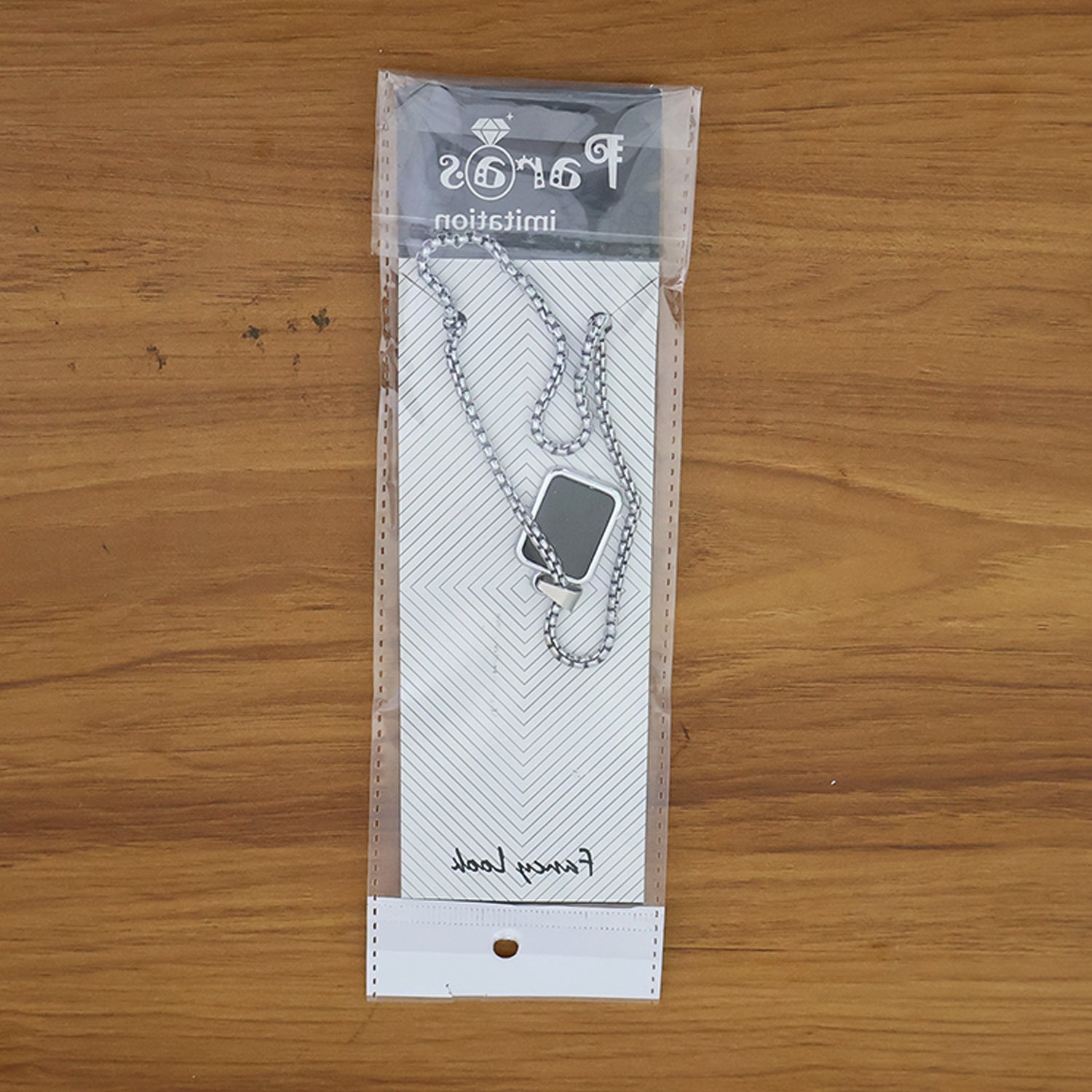 Premium Stainless-Steel Men’s Fashion Pendant Chain (1 Pc)