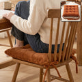 Comfortable Chair Cushion 38x38 Cm with Tie Straps Seat Pad (1 Pc)
