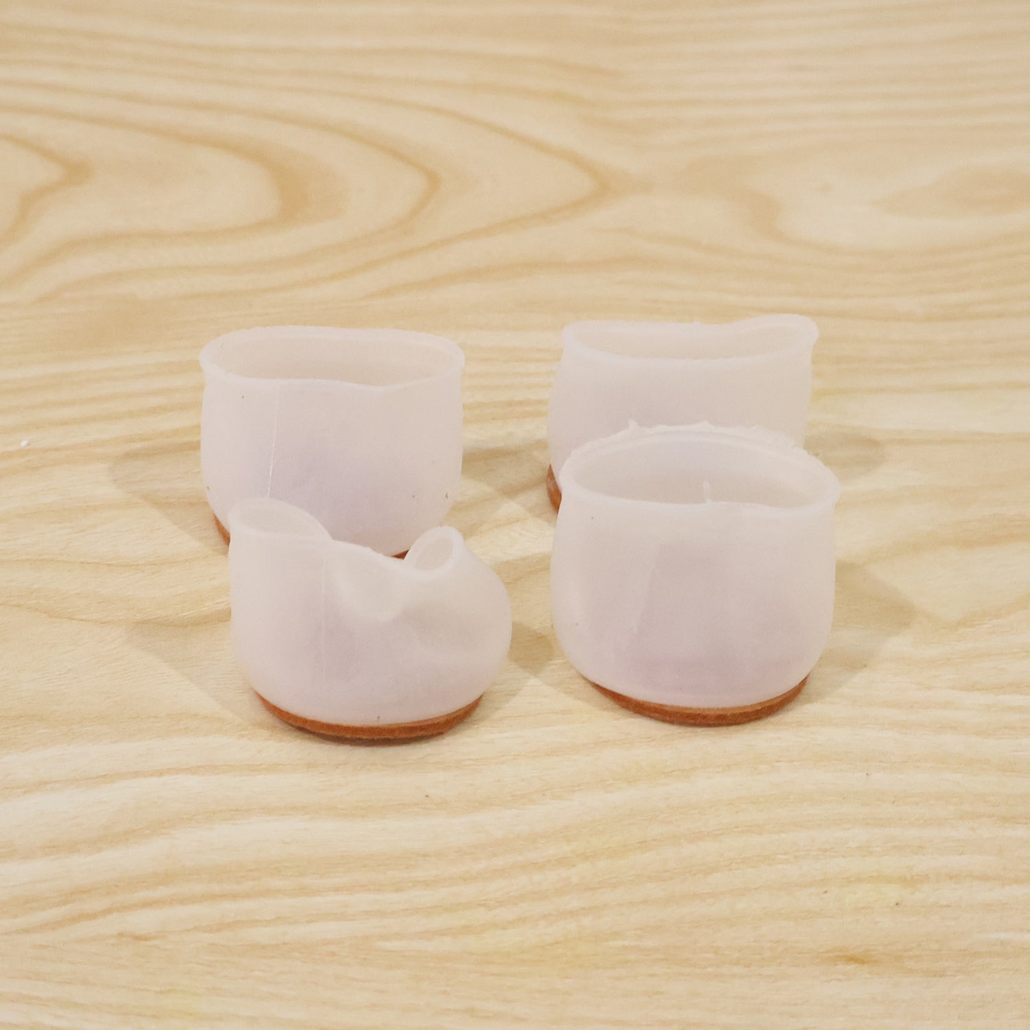 Silicone chair leg covers for floor protection