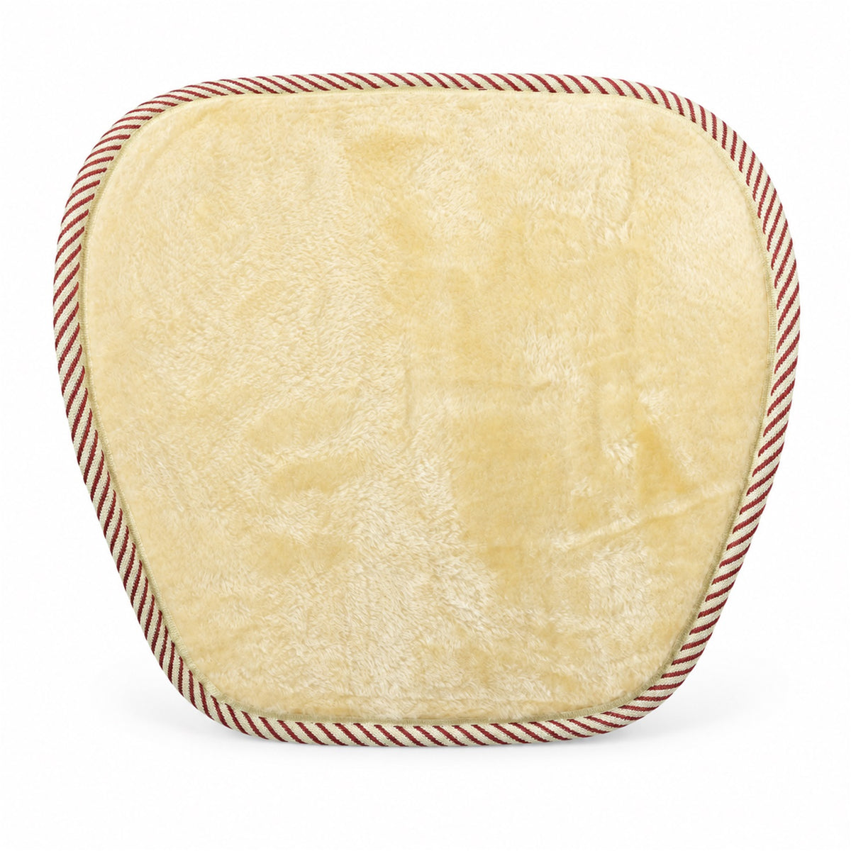 Car Seat Backrest Cover with Mesh Backing and Elastic Strap (1 Pc, 43 x 40 Cm)