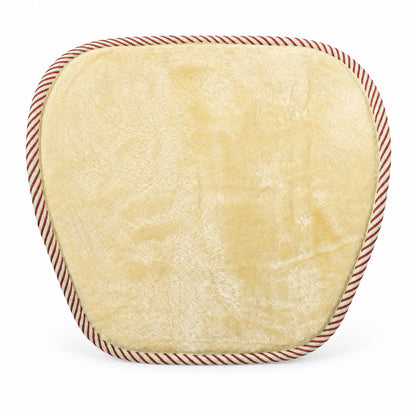 Car Seat Backrest Cover with Mesh Backing and Elastic Strap (1 Pc, 43 x 40 Cm)