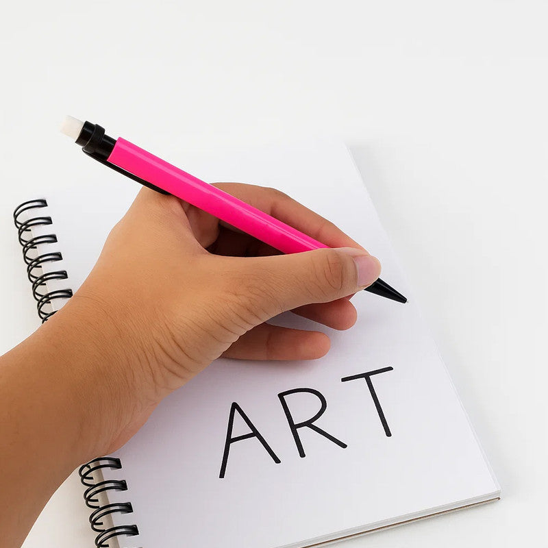 Camlin Champ Mechanical Pencil 0.7 mm – Smooth Writing Pencils with Eraser & Clip (Assorted Colours, 5Pc Pack)