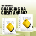 18W Fast Dual USB Wall Charger – Includes Type C Cable for Quick Charging