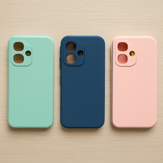 Silicone Covers With Cloth Case For Redmi Note 13