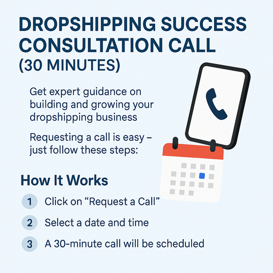 30 Minutes Dropshipping Masterclass Call – 1-on-1 With an Expert - Dropshipping Pro (30 Minutes on Call Instructions)