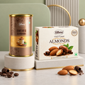 Effete Coffee Flavoured Almonds with Rich Choco Coated Almonds for Gourmet Snacking