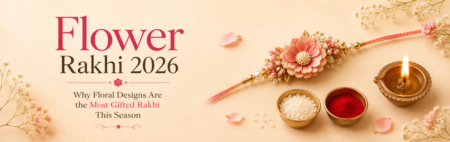 Flower Rakhi 2026: Why Floral Designs Are the Most Gifted Rakhi This Season