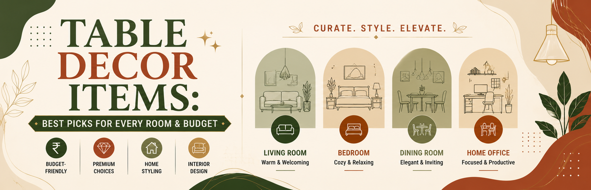 Table Decor Items: Best Picks for Every Room & Budget