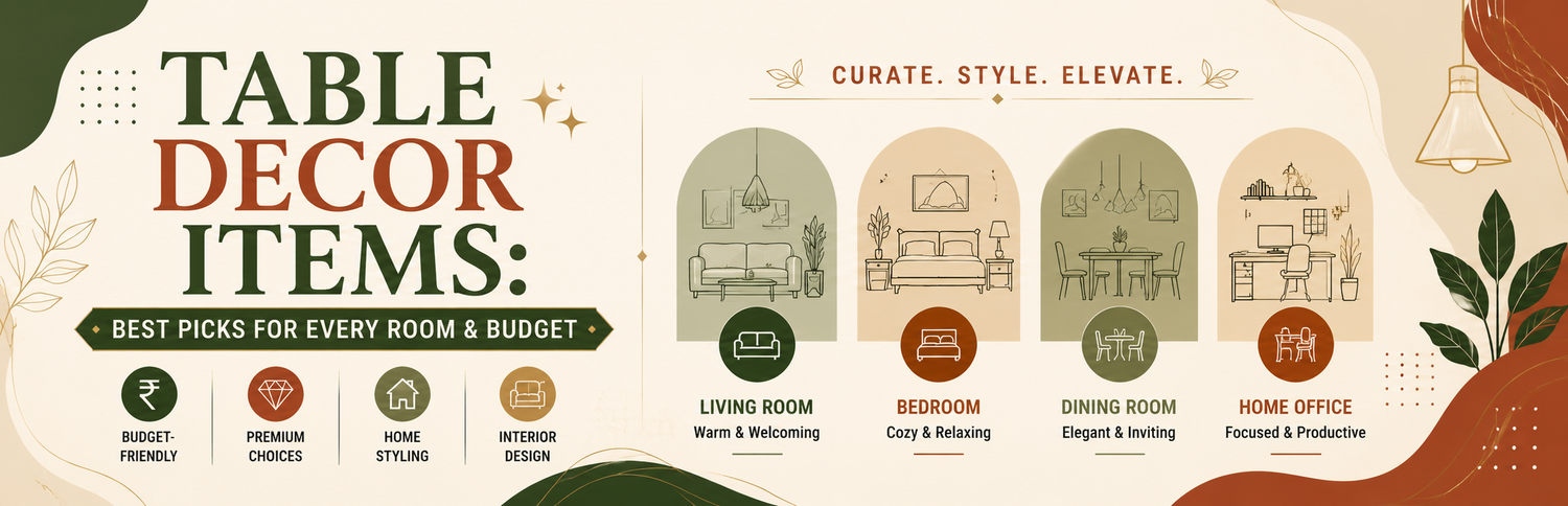 Table Decor Items: Best Picks for Every Room & Budget
