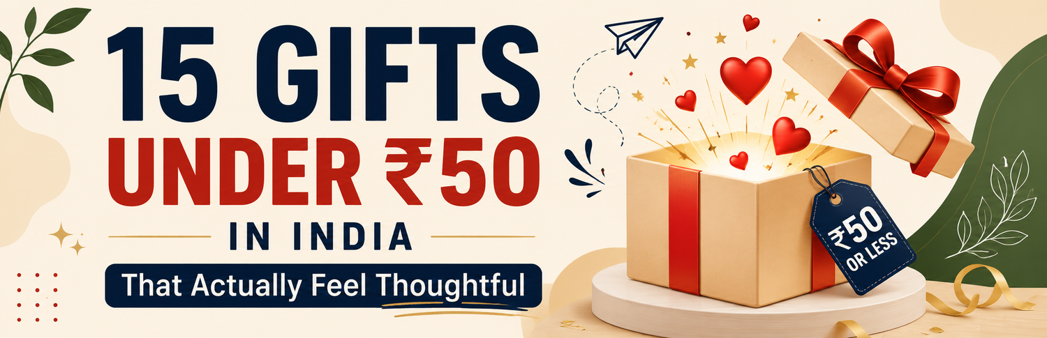 15 Gifts Under ₹50 in India That Actually Feel Thoughtful