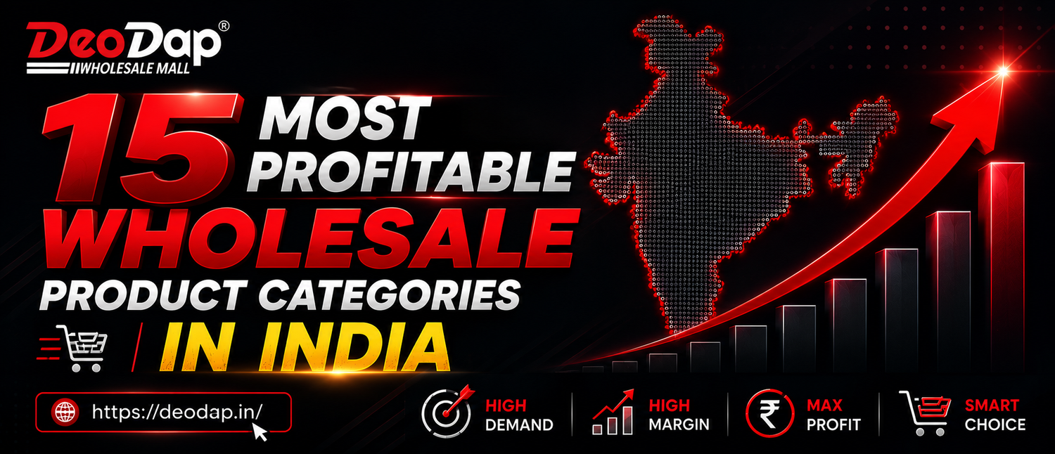 15 Most Profitable Wholesale Product Categories in India