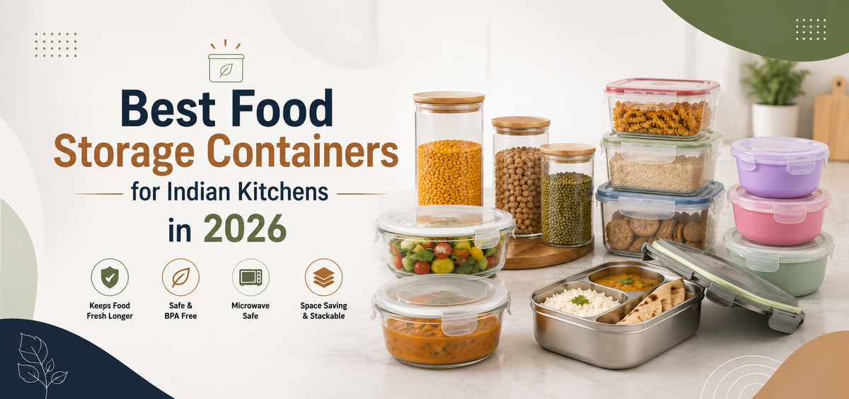 Best Food Storage Containers for Indian Kitchens in 2026