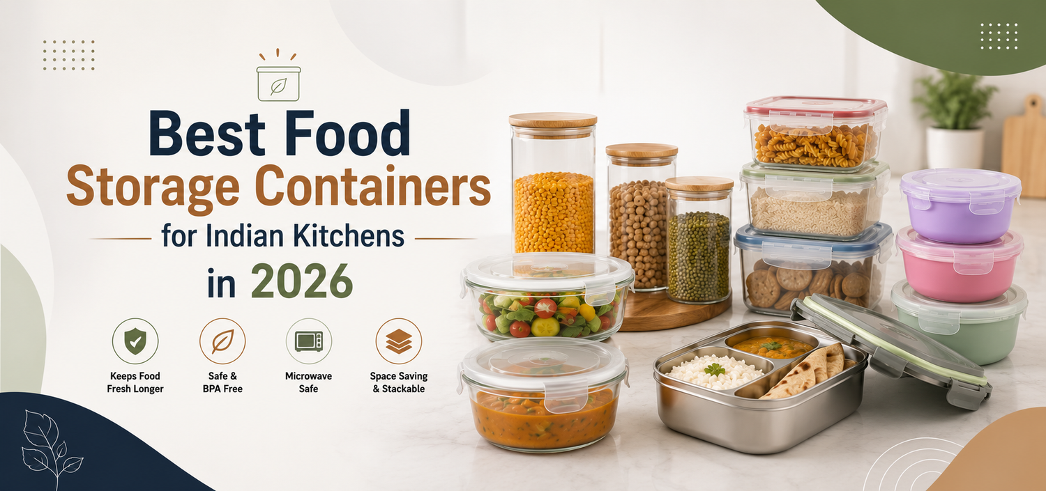 Best Food Storage Containers for Indian Kitchens in 2026