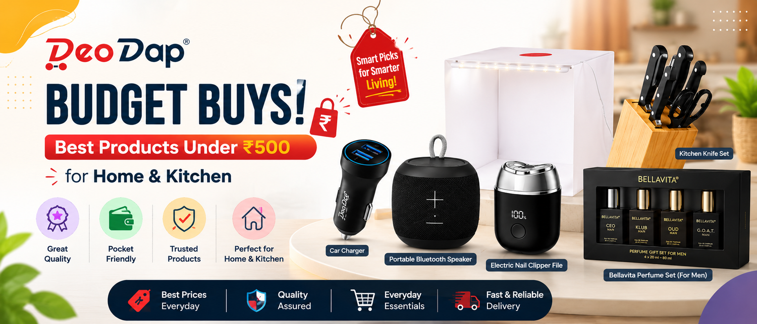 DeoDap Budget Buys: Best Products Under ₹500 for Home & Kitchen