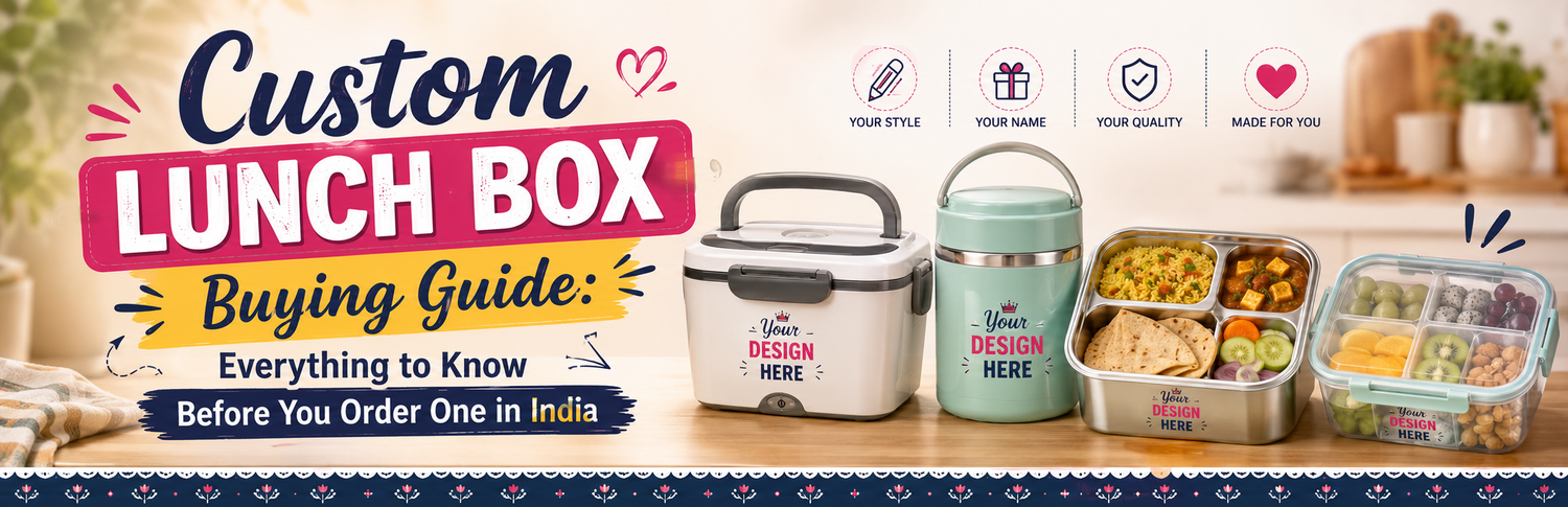 Custom Lunch Box Buying Guide: Everything to Know Before You Order One in India