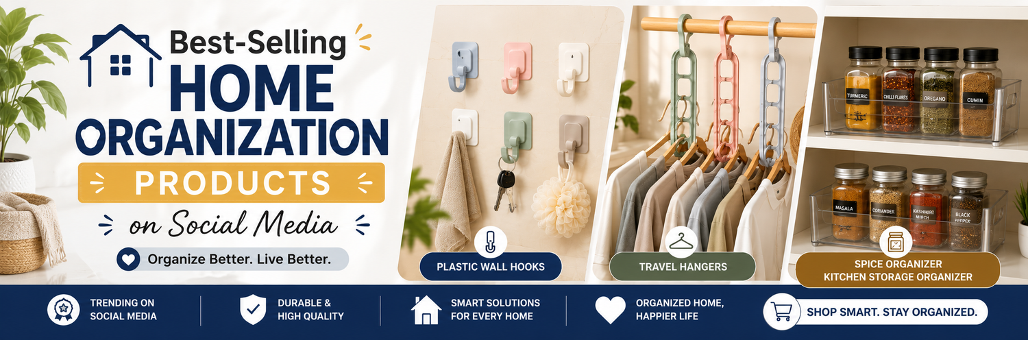 Best-Selling Home Organization Products on Social Media