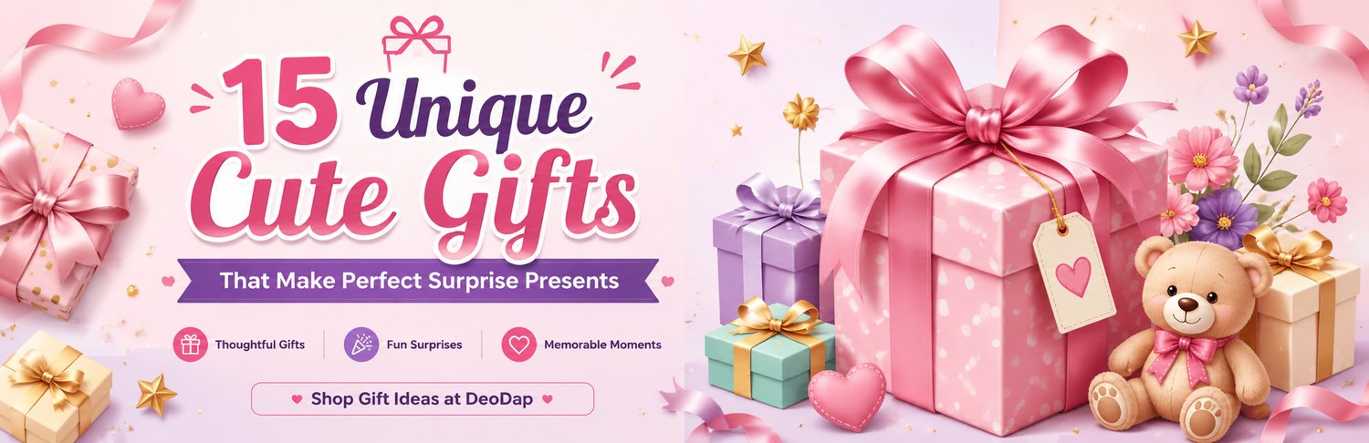 15 Unique Cute Gifts That Make Perfect Surprise Presents