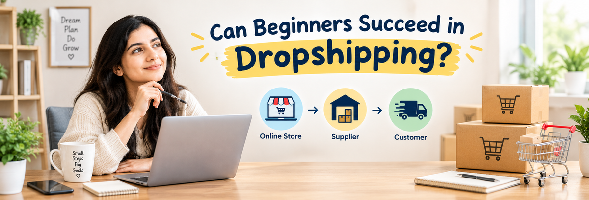 Can Beginners Succeed in Dropshipping?