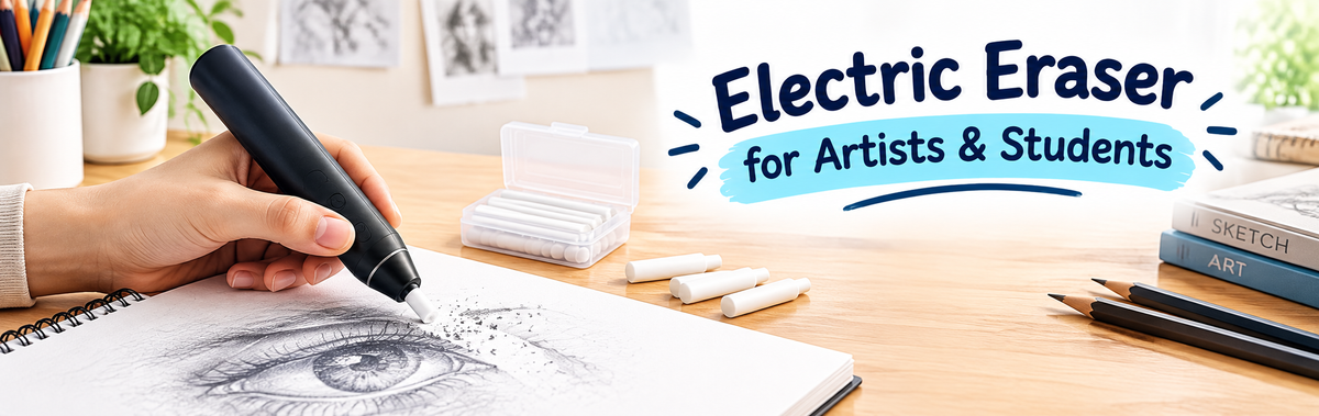 Electric Eraser for Artists & Students