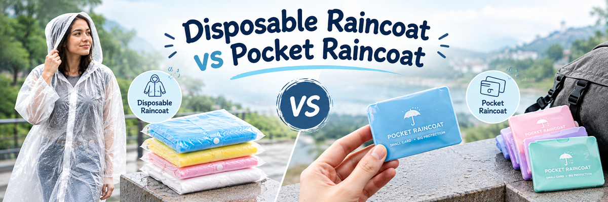 Disposable Raincoat vs Pocket Raincoat