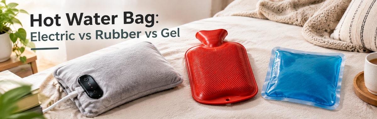 Hot Water Bag: Electric vs Rubber vs Gel