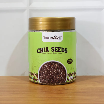 Nutwave Premium Quality Chia Seeds – Healthy Superfood for Daily Nutrition (150 gm)