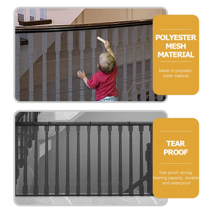 Kids Balcony Safety Net (1 Set,6 Mtr x 90 Cm)