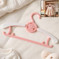 Plastic Children's Clothes Hanger – Durable & Lightweight for Nursery