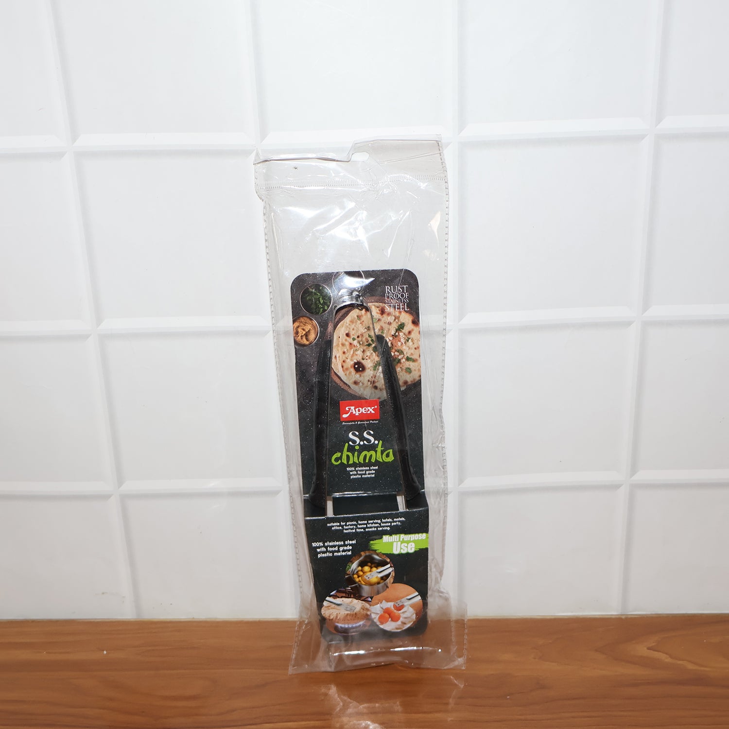 Premium Stainless Steel Chimta (1 Pc)