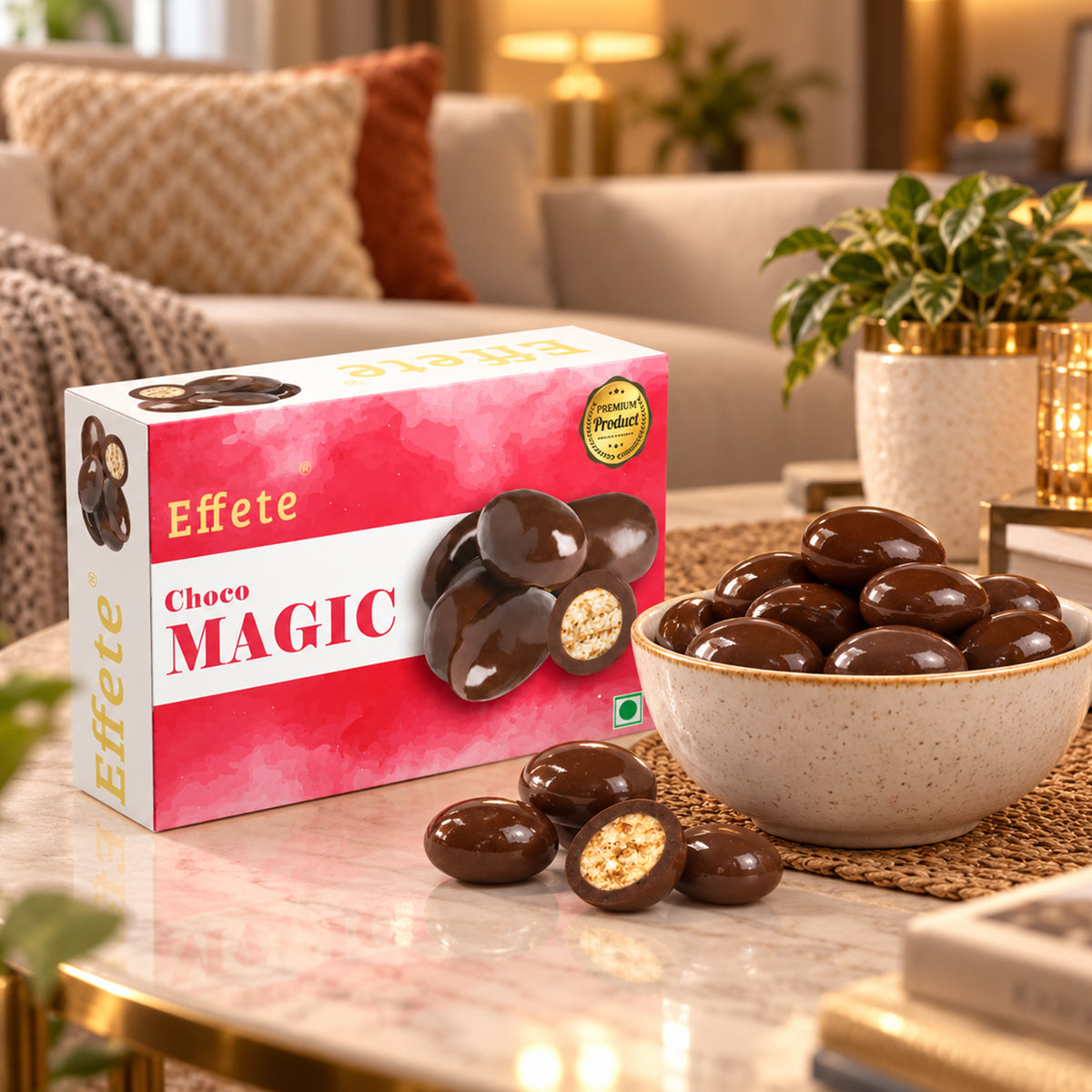 Choco Magic Filled Chocolate – Crunchy Nutty Delight