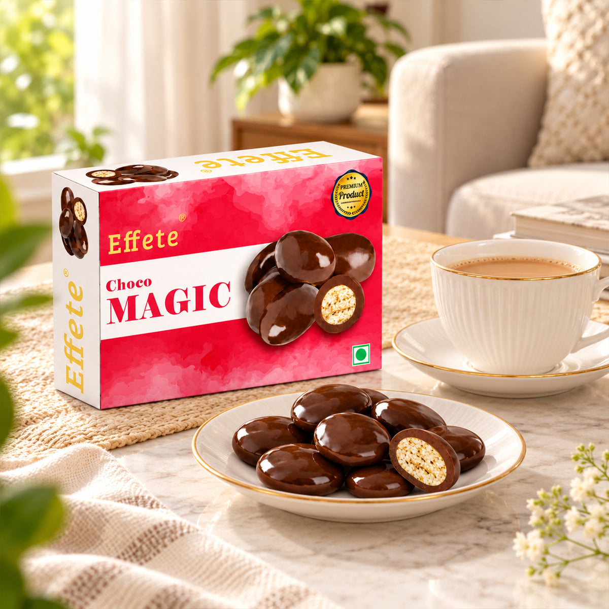 Choco Magic Filled Chocolate – Crunchy Nutty Delight
