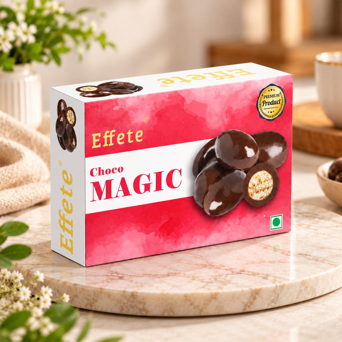 Choco Magic Filled Chocolate – Crunchy Nutty Delight
