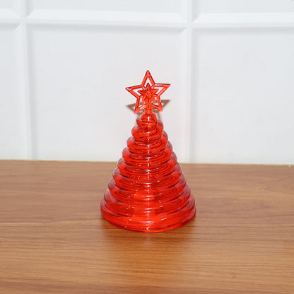 Premium LED Glowing Spiral Christmas Tree Night Lamp (1 Pc)