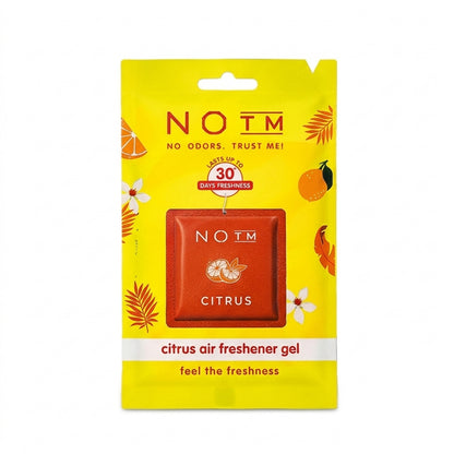 Citrus Hanging Air Freshener Gel – Long-lasting Lemon Fragrance