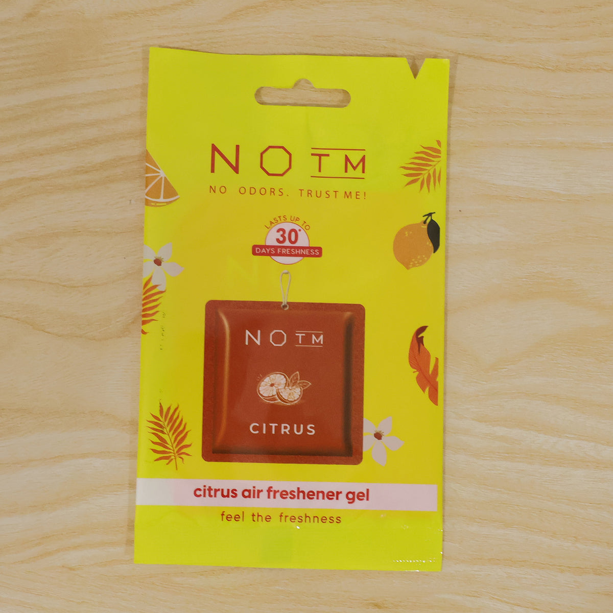 Citrus Hanging Air Freshener Gel – Long-lasting Lemon Fragrance