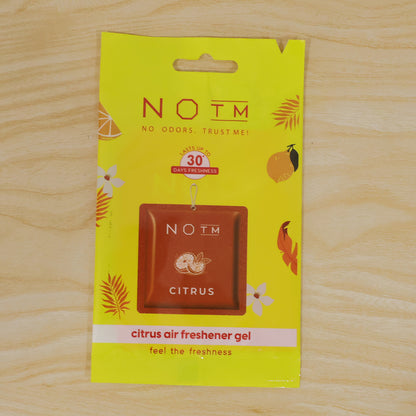 Citrus Hanging Air Freshener Gel – Long-lasting Lemon Fragrance