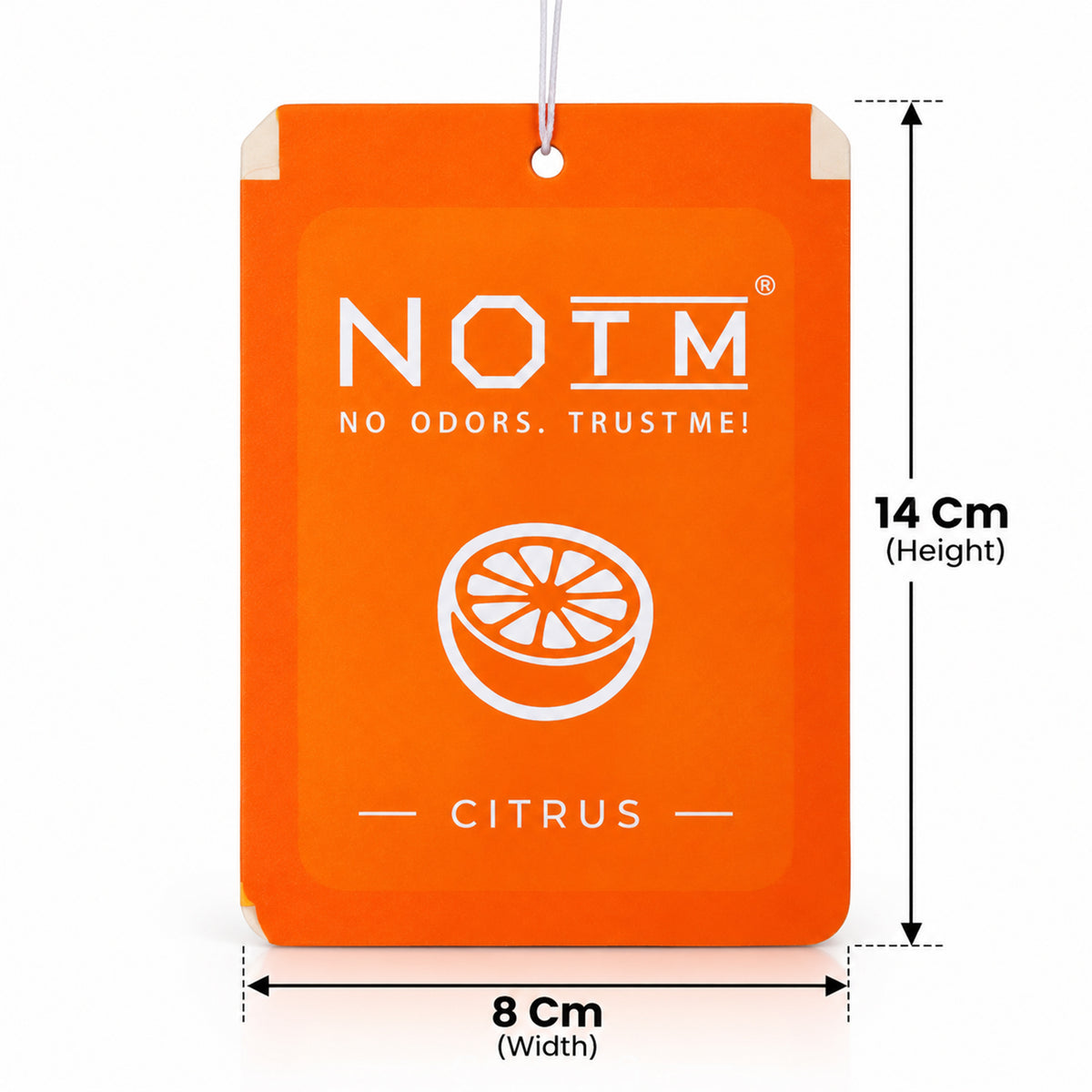 Citrus Hanging Air Freshener Gel – Long-lasting Lemon Fragrance