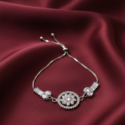 Graceful AD Floral Bracelet Perfect For party