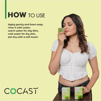 COCAST Premium Luxury Neem Basil Herbal Bathing Soap (100gm)