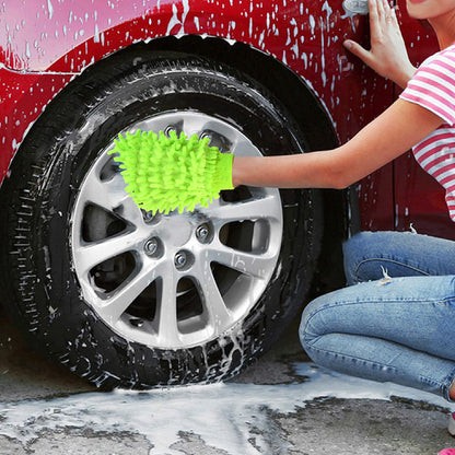 Microfiber Car Wash Glove Mitt For Car,Bike,Home & Surface