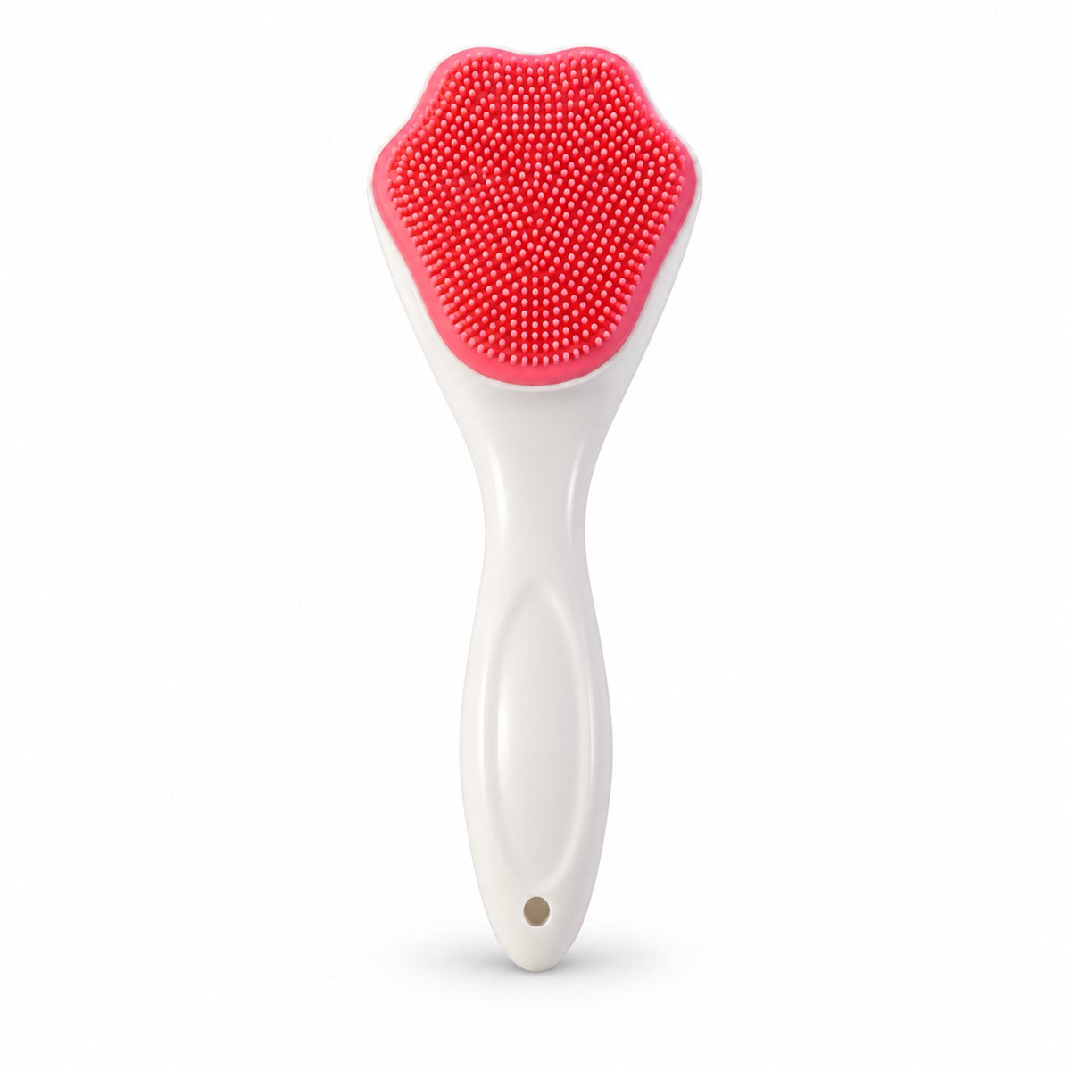 Silicone Face and Body Scrubber, Soft Exfoliating Bath Cleansing Brush (1 Pc)