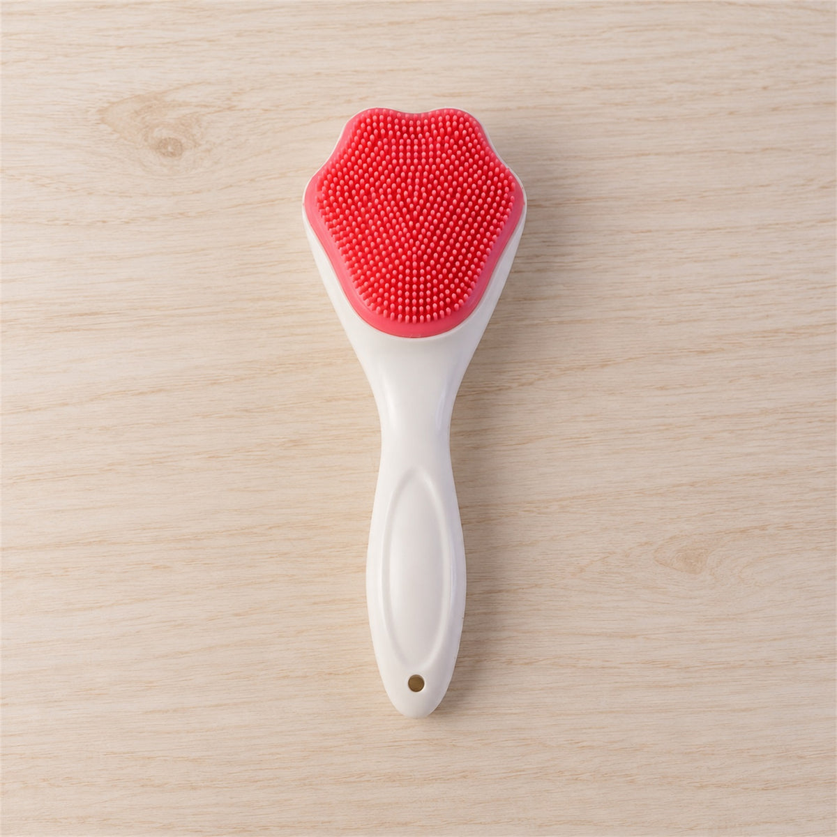 Silicone Face and Body Scrubber, Soft Exfoliating Bath Cleansing Brush (1 Pc)
