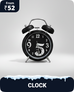 Clocks starting from 52